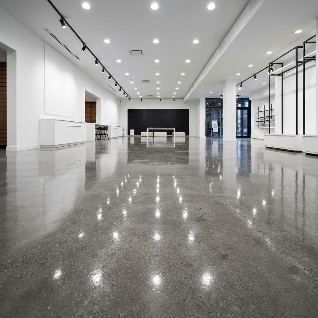 Floor Polishing - Professional epoxy flooring service in Broward County